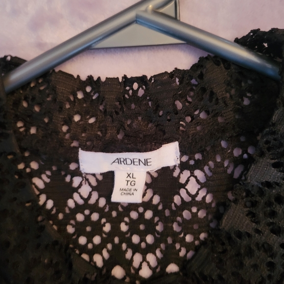 Ardene nwt Lace mesh top sz xl - Picture 6 of 8